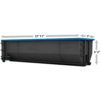 30-Yard Dumpster equipment illustration